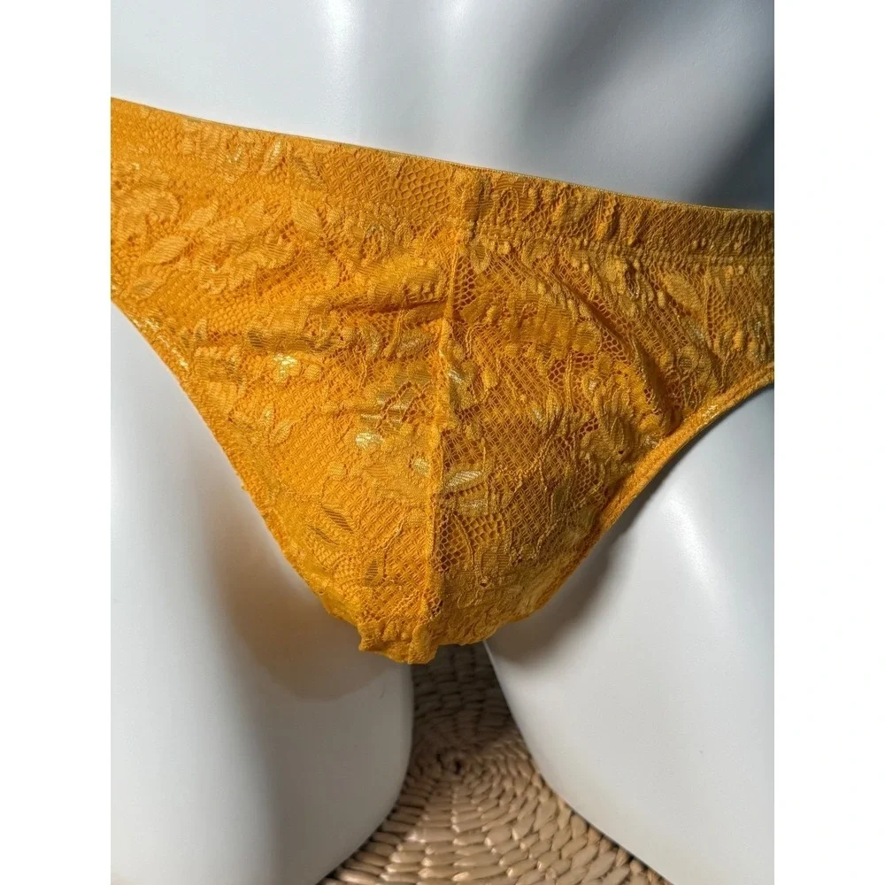 Cosabella Never Say Never Italian Thong Men's Floral Lace Brief‎ Taaja Mango S